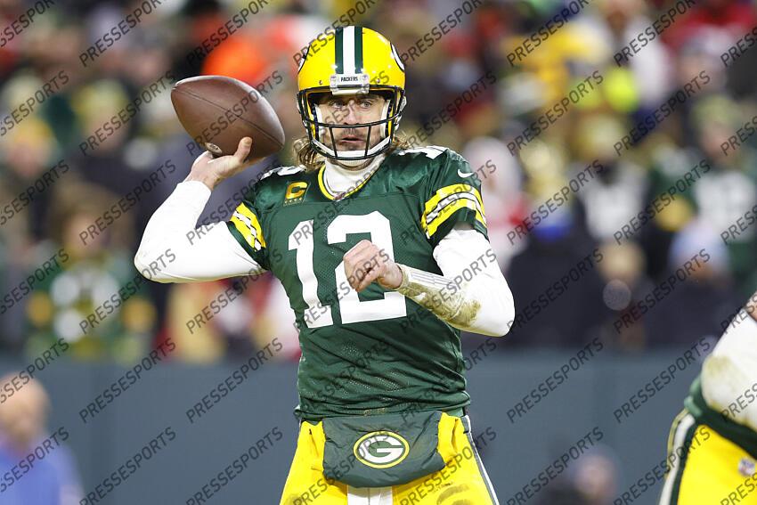 Presse sports : Report 'FOOT NFL 2022 NFL: NFC Divisional Round-San  Francisco 49ers at Green Bay Packers'