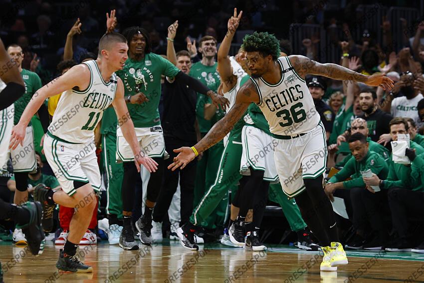 Presse sports : Report 'BASKET NBA 2022 NBA: Playoffs-Boston